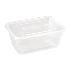 Kunststof container 1L voor magnetron - DM183 - Fiesta