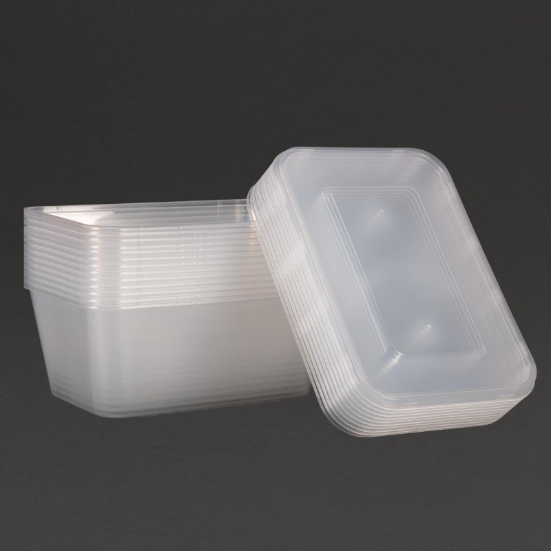 Kunststof container 1L voor magnetron - DM183 - Fiesta