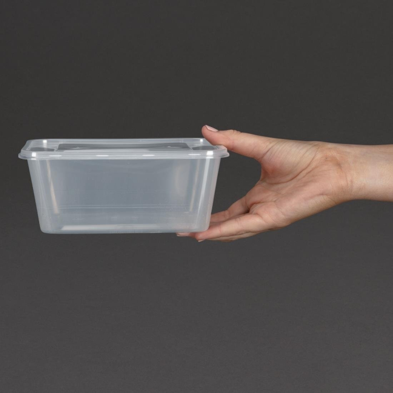 R&eacute;cipient en plastique 1L pour micro-ondes - DM183 - Fiesta