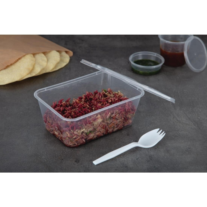 R&eacute;cipient en plastique 1L pour micro-ondes - DM183 - Fiesta