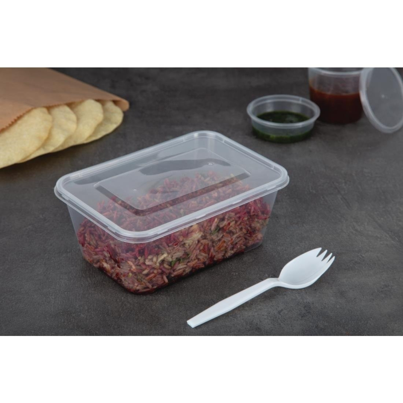 Kunststof container 1L voor magnetron - DM183 - Fiesta
