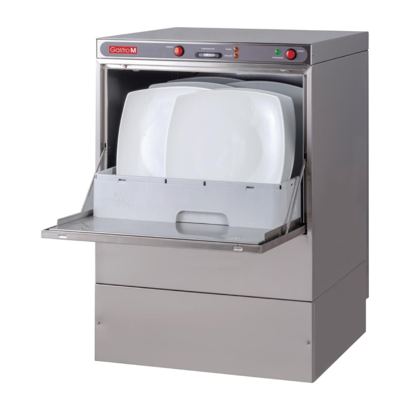 Maestro 50 x 50 230 V vaatwasser met afvoerpomp en vaatwasmiddeldoseerbakje - Gastro M - DK355