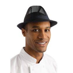 Trilby hoed marine blauw S