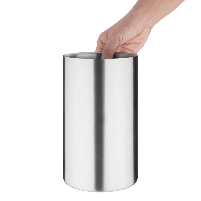 Rafra&icirc;chisseur double paroi inox bross&eacute; 2L Olympia - R&eacute;f. C386 - Olympia