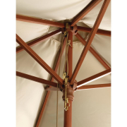 Ronde ecru parasol 3m - Bolero - CB516