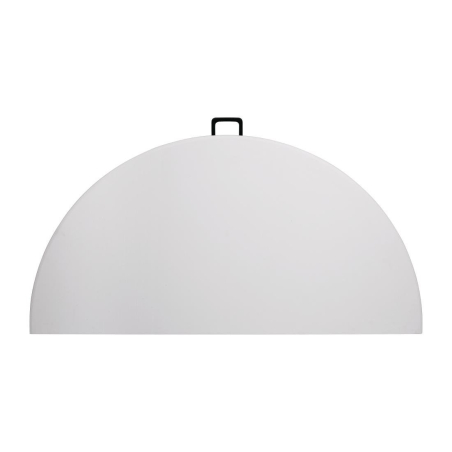 Ronde klaptafel wit 1530 mm - Bolero - CC506