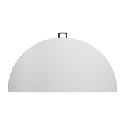 Ronde klaptafel wit 1530 mm - Bolero - CC506
