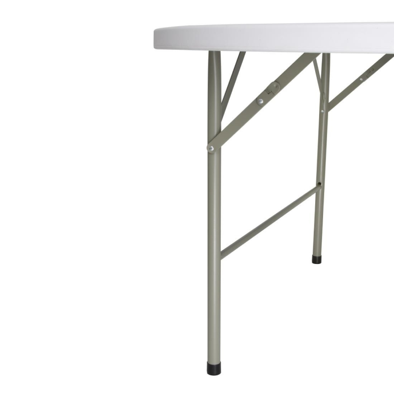 Ronde klaptafel wit 1530 mm - Bolero - CC506