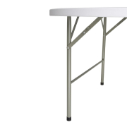Ronde klaptafel wit 1530 mm - Bolero - CC506