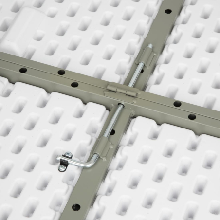Ronde klaptafel wit 1530 mm - Bolero - CC506