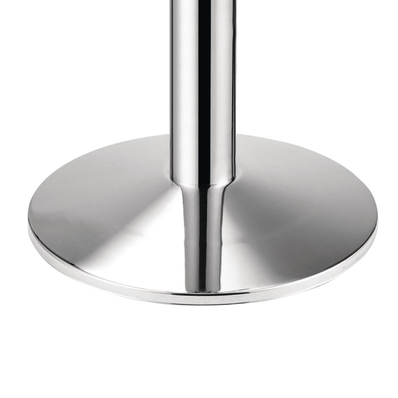 Tafelstandaard rond verchroomd Bolero - Gastronoble - CD214