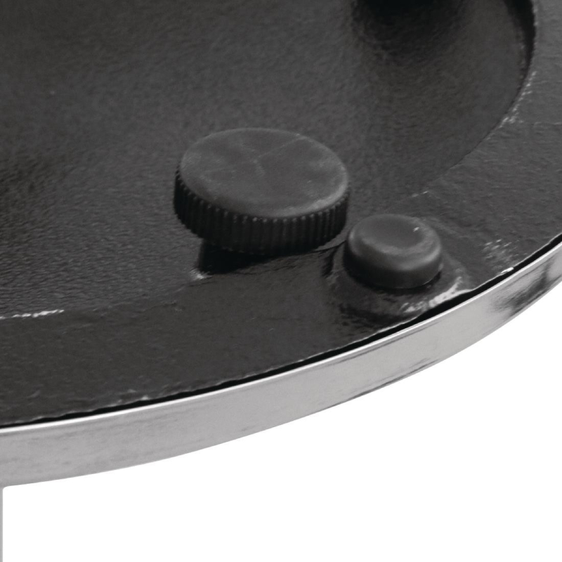 Tafelstandaard rond verchroomd Bolero - Gastronoble - CD214