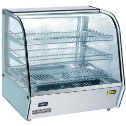 Buffalo verwarmde vitrine 120L