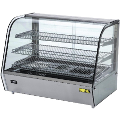 Verwarmde vitrine Buffalo 160L - 30 tot 90&deg;C - CD232 -&hellip;