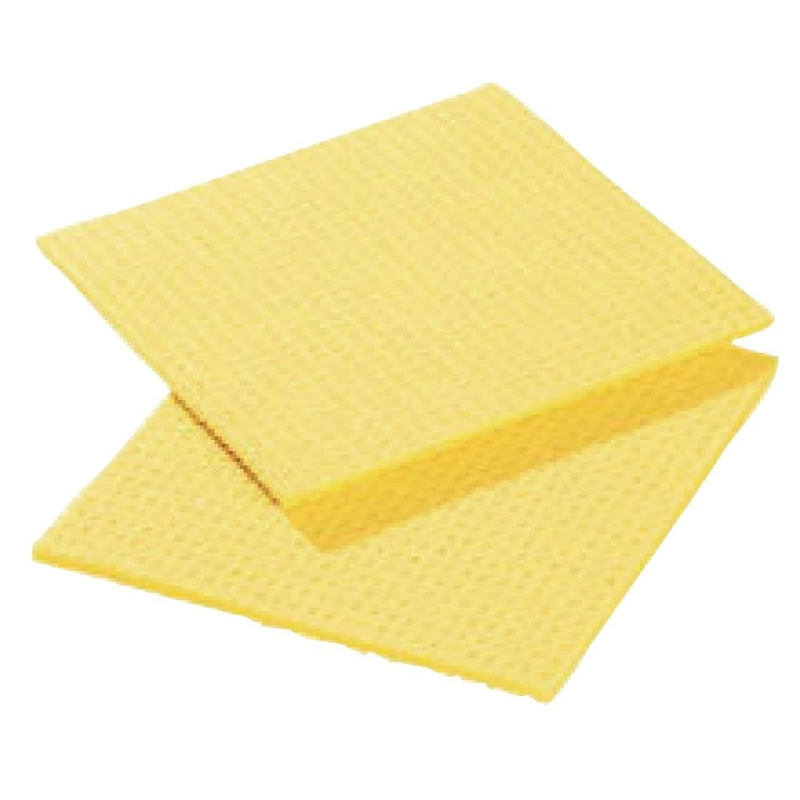 Lavettes Spongyl jaunes haute absorption - R&eacute;f. CD812 - Materiel Horeca