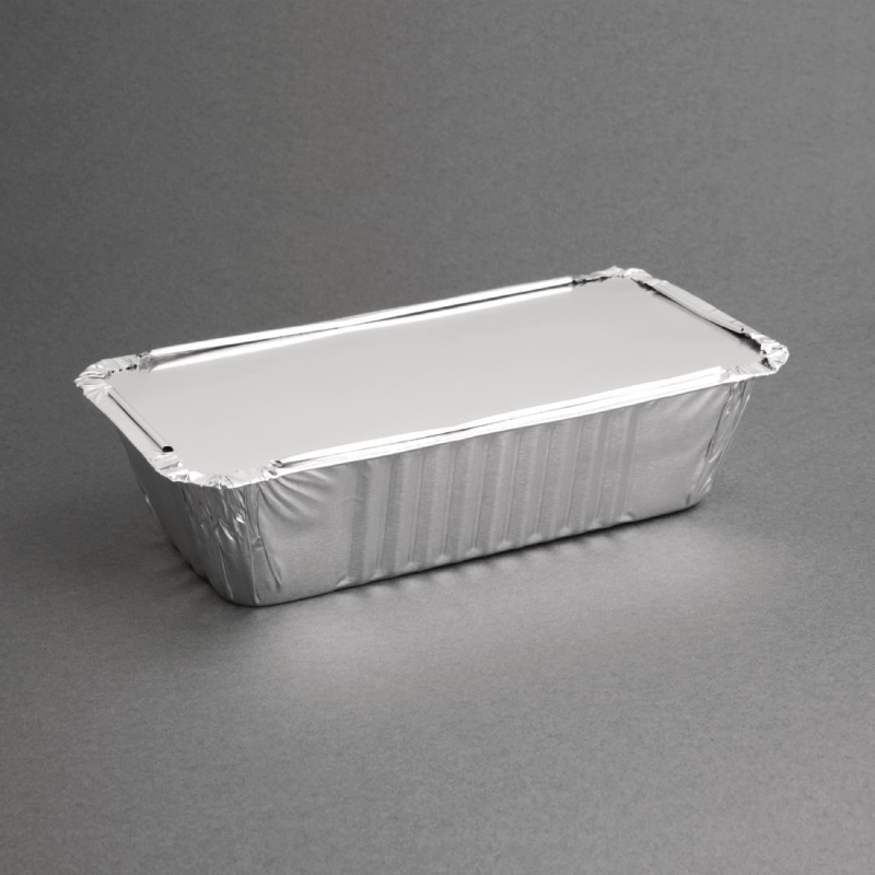 Grote Deksels Aluminium en Karton - Geschikt voor afhaalmaaltijden - Ref. CD952 - Fiesta
