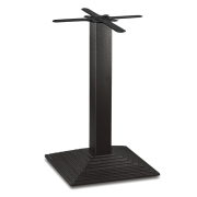 Pied de table carr&eacute; effet escalier en fonte - Bolero - CE153