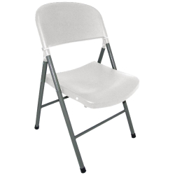 Bolero klapstoelen wit en...