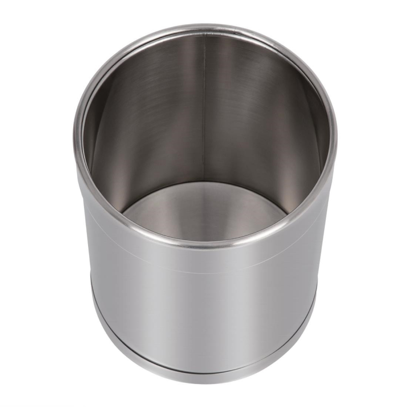 Corbeille &agrave; papier 10,2L - Acier inoxydable bross&eacute; - CF130 - Bolero