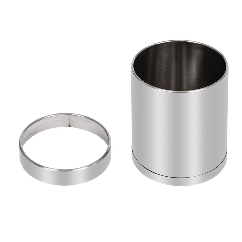 Corbeille &agrave; papier 10,2L - Acier inoxydable bross&eacute; - CF130 - Bolero