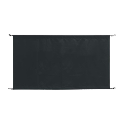 Stoffen barri&egrave;re Bolero zwart - 70x143x2 cm - CF137 - Bolero