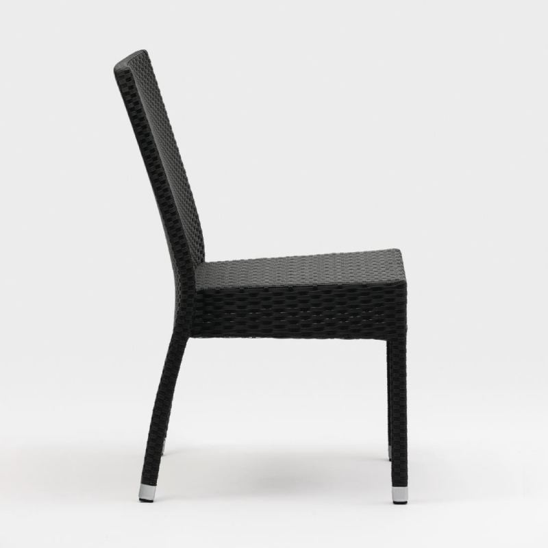 Chaises en rotin PE Bolero anthracite - Confort et Design - CF159 - Bolero