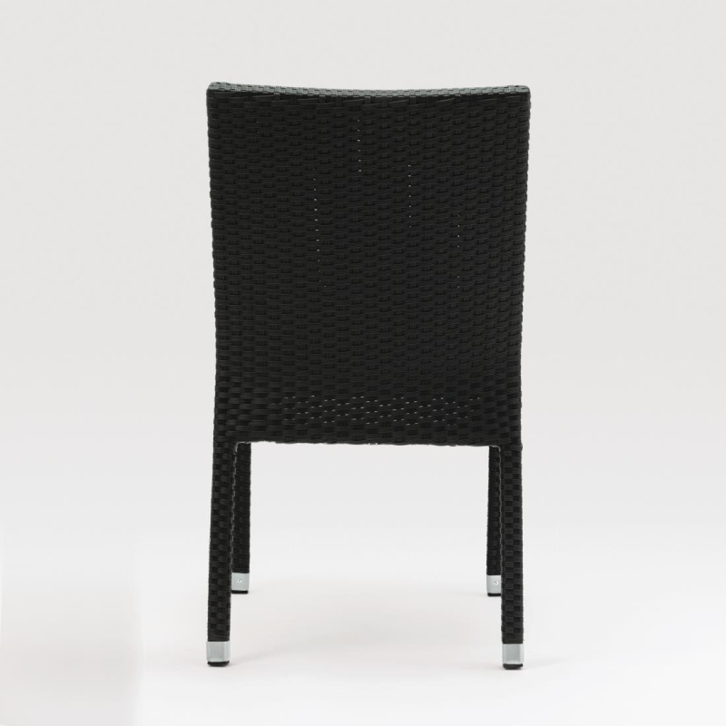 Chaises en rotin PE Bolero anthracite - Confort et Design - CF159 - Bolero