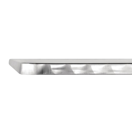 Table bistro carr&eacute;e acier inoxydable 700 mm - Bolero - CG834