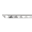Table bistro carr&eacute;e acier inoxydable 700 mm - Bolero - CG834