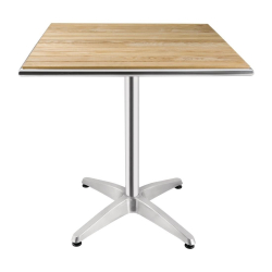 Essen tafel vierkant 700 mm - Bolero - CG835
