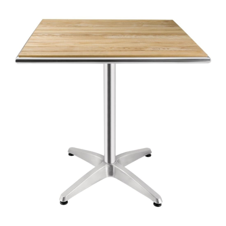 Essen tafel vierkant 700 mm - Bolero - CG835