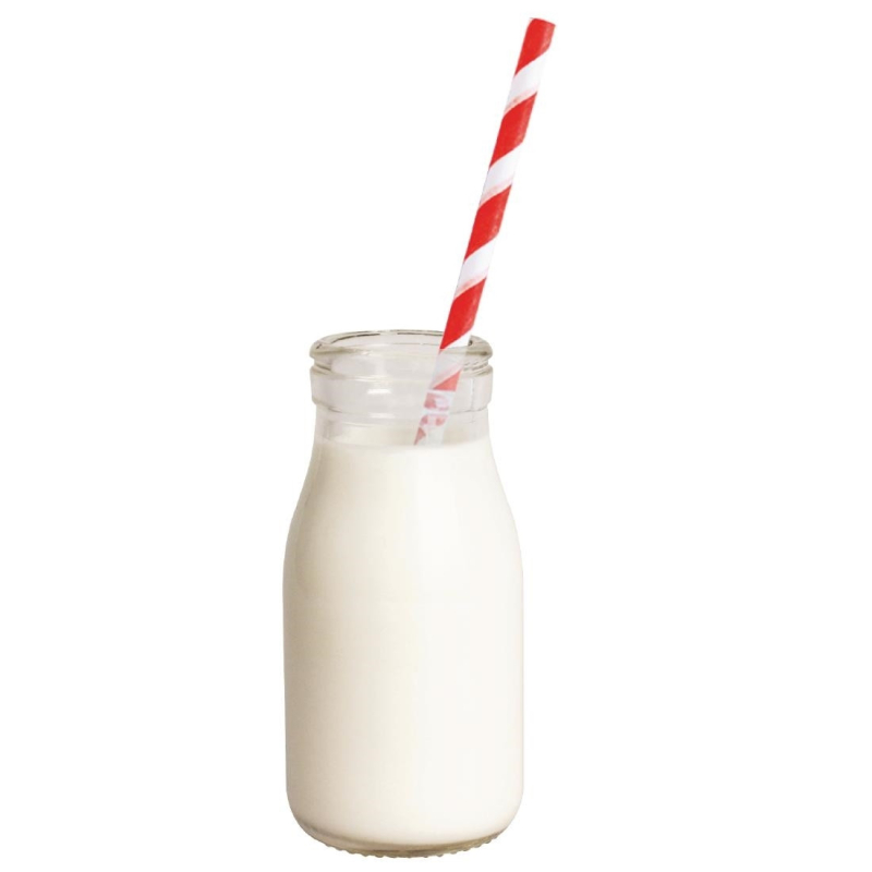 Olympia glazen mini melkfles 200ml x12