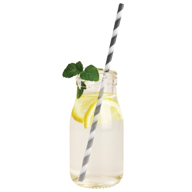 Olympia glazen mini melkfles 200ml x12