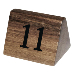 Num&eacute;ros de table en bois...