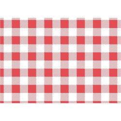 Rood geruite vetvrij papier...