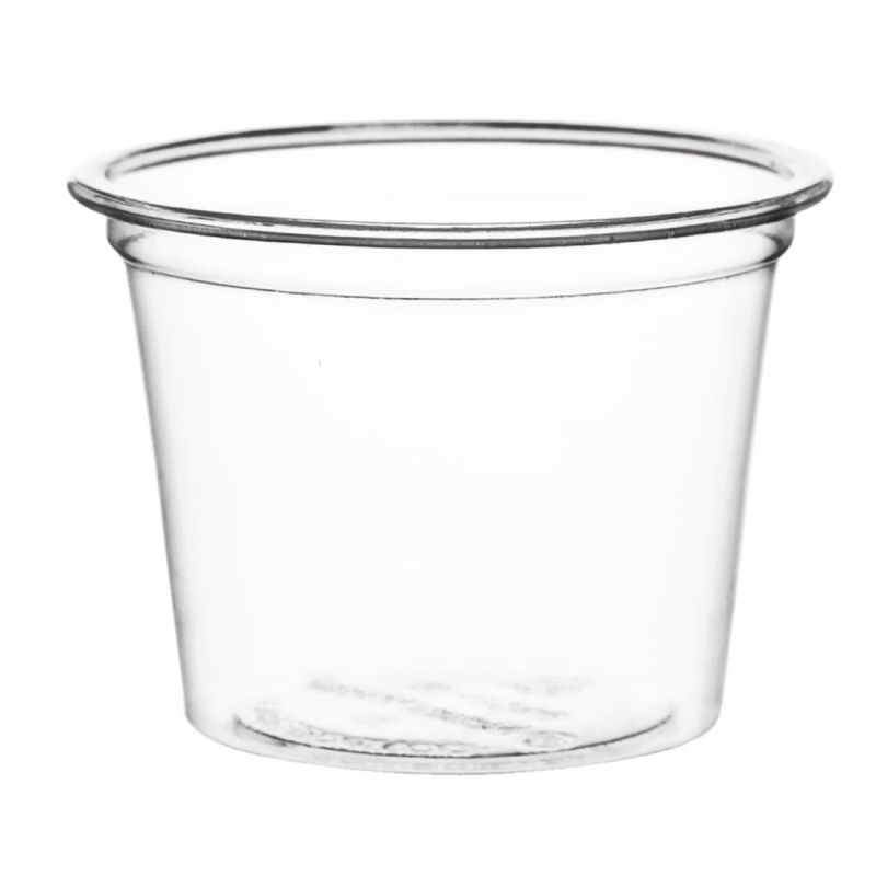 Pots &agrave; sauce PLA compostables Vegware 28ml - CL681 - Vegware
