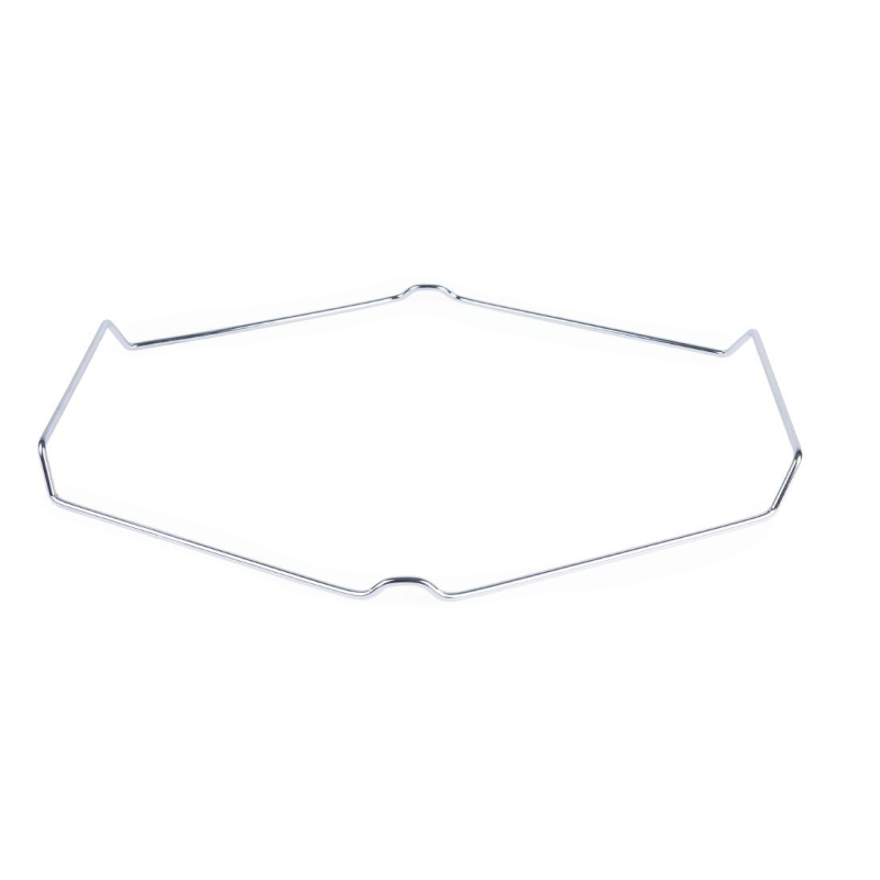 Pierre &agrave; Pizza Rectangulaire avec Support M&eacute;tal - 380x305mm - R&eacute;f. CL713 - Eddingtons