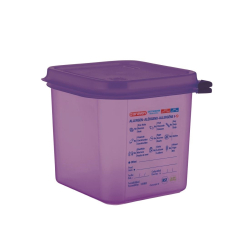 Bac herm&eacute;tique violet...