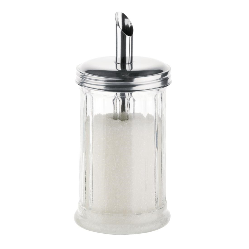 Sucrier doseur r&eacute;tro avec bec 19mm - CN679 - Olympia