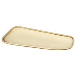 Plat couleur sable Kiln...