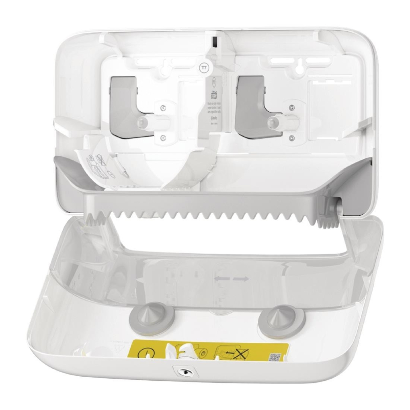 Distributeur Papier Toilette Double sans Mandrin - &Eacute;conomique & &Eacute;l&eacute;gant - CT047 - Tork