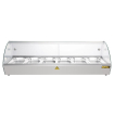 Verwarmde vitrinekast 120 cm - Buffalo - CW148