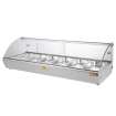 Verwarmde vitrinekast 120 cm - Buffalo - CW148