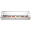 Verwarmde vitrinekast 120 cm - Buffalo - CW148