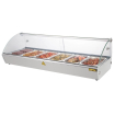 Verwarmde vitrinekast 120 cm - Buffalo - CW148