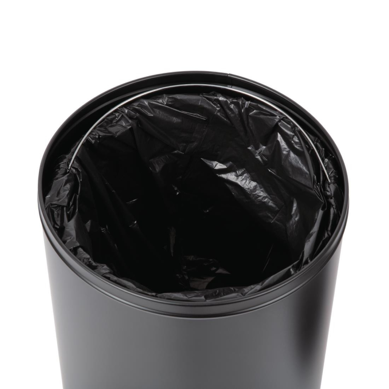 Poubelle d&ocirc;me ouverte 40L - &eacute;l&eacute;gance et fonctionnalit&eacute; - CW954 - Bolero