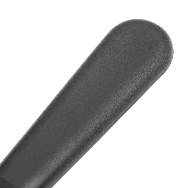 Spatelmes met recht lemmet Hygiplas zwart 255mm