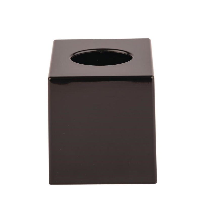Tissue Box vierkant zwart - Effectieve bescherming - DA603 - Bolero
