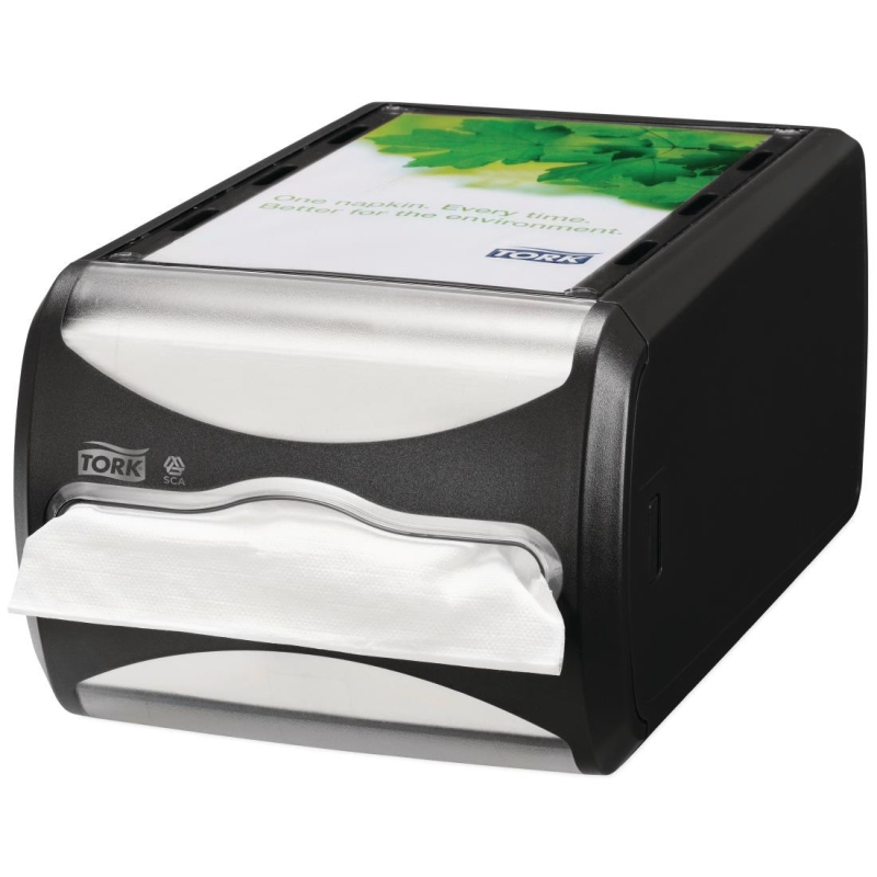 Distributeur de Serviettes sur Comptoir - &Eacute;conomique et Hygi&eacute;nique - R&eacute;f. DB465 - Tork