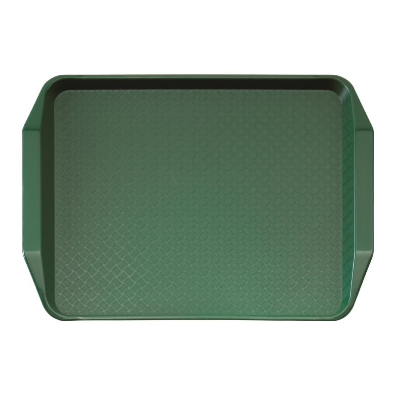 Plateau rectangulaire Fast Food 43 cm avec poign&eacute;es en polypropyl&egrave;ne - DE316 - Cambro